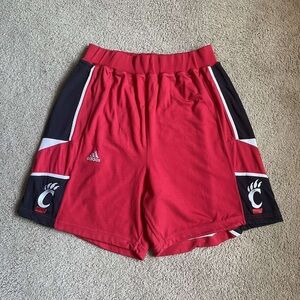 Cincinnati Bearcats Y2K Athletic Adidas Basketball Shorts